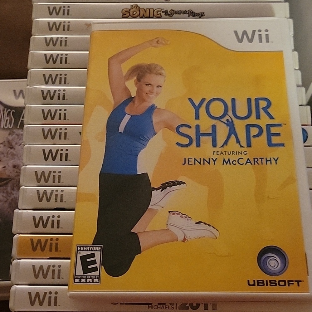 Your Shape Jenny McCarthy - Wii Game No Visible Stratches Original Case & Papers